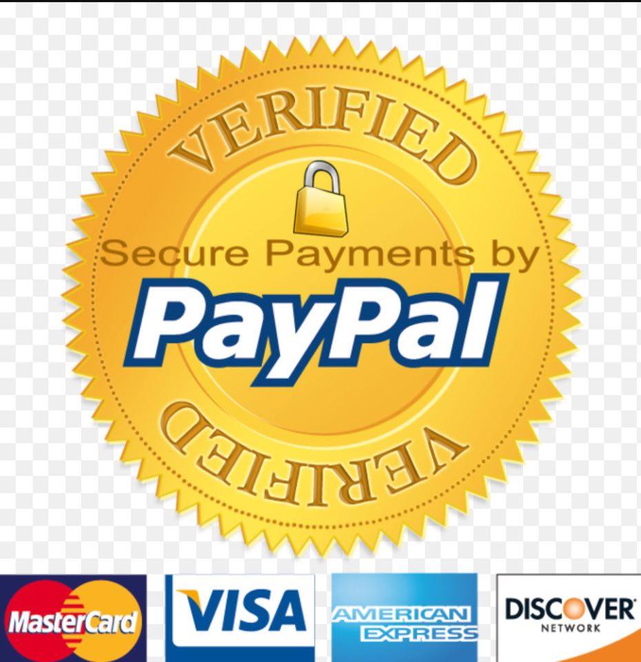 We are a PayPal Approved Merchant!